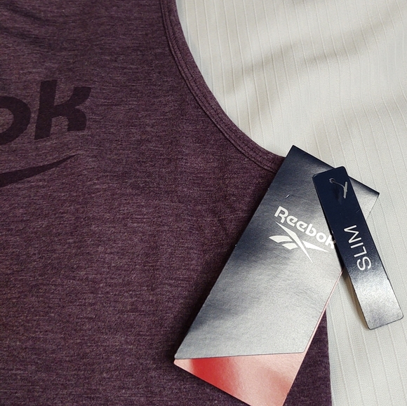 NEW Reebok Purple Tank Top Size Large - Picture 4 of 6